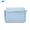 JJC CL-M meia capa azul para câmara para Fujifilm X100VI, X100V, X-E5, Canon V1