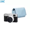 JJC CL-M meia capa azul para câmara para Fujifilm X100VI, X100V, X-E5, Canon V1