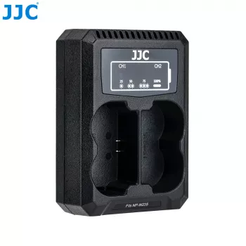JJC carregador USB duplo para Fujifilm NP-W235