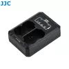 JJC carregador USB duplo para Fujifilm NP-W235