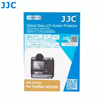 JJC protetor de ecrã LCD em vidro temperado para Fujifilm GFX100