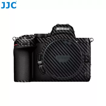 Película de proteção em fibra de carbono JJC para corpo de câmara Nikon Z5 - preto