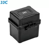 Bolsa de armazenamento JJC para baterias e cartões de memória para câmara - preto (JBC-BAT4)