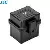 Bolsa de armazenamento JJC para baterias e cartões de memória para câmara - preto (JBC-BAT4)