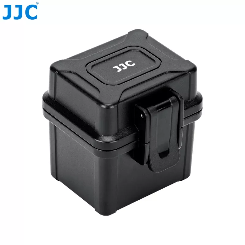 Bolsa de armazenamento JJC para baterias e cartões de memória para câmara - preto (JBC-BAT4)