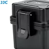 Bolsa de armazenamento JJC para baterias e cartões de memória para câmara - preto (JBC-BAT4)