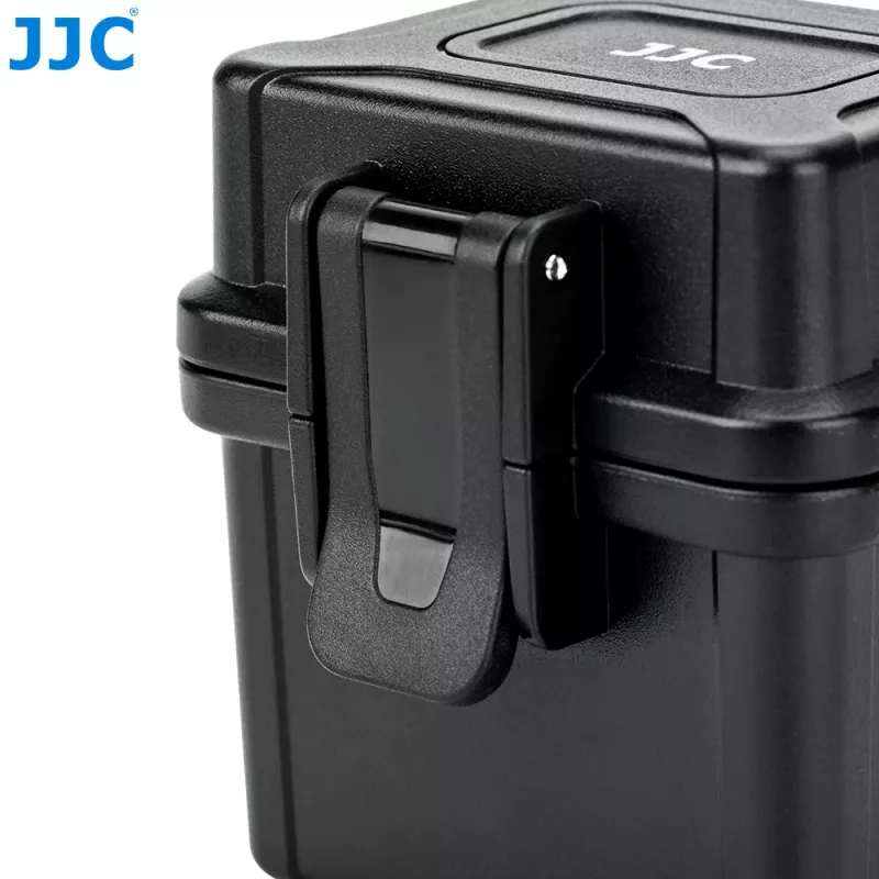 Bolsa de armazenamento JJC para baterias e cartões de memória para câmara - preto (JBC-BAT4)