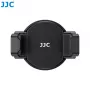 Suporte magnético preto para telemóvel JJC MS-SPC1 com rosca de 1/4 polegadas e 2 suportes de sapata de flash para iPhone MagSafe