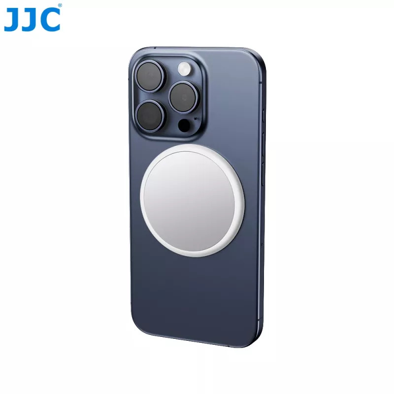 Espelho selfie para vlog JJC MS-M2 para smartphone, compatível com MagSafe, branco