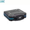 Caixa de armazenamento de baterias JJC para 15 pilhas botão LR44 AG13 A76 SR44