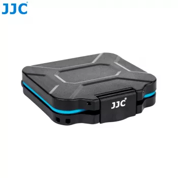 Caixa de armazenamento de baterias JJC para 15 pilhas botão LR44 AG13 A76 SR44