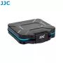 Caixa de armazenamento de baterias JJC para 15 pilhas botão LR44 AG13 A76 SR44