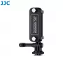 Suporte de tripé JJC SPC-S25 360° para smartphone, SSD e GoPro com rosca de 1/4 polegadas e base Arca-Swiss