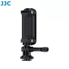 Suporte de tripé JJC SPC-S25 360° para smartphone, SSD e GoPro com rosca de 1/4 polegadas e base Arca-Swiss