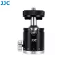 Cabeça de esfera 3D JJC BH-CM1 em alumínio com rosca de 1/4 polegadas e escala para câmara