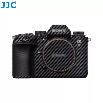 Película de proteção em fibra de carbono JJC para Sony Alpha A9 III (ILCE-9M3) - preto