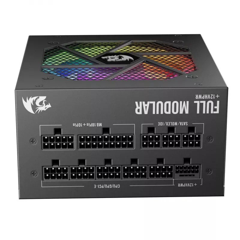 Fonte de alimentação ATX não modular Redragon GC-PS007-1-V2 850W 80 PLUS Bronze