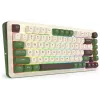 Teclado mecânico Redragon K681CGC-RGB-PRO Cyrus 65% tri-mode, hot-swappable, switches vermelhos, RGB, preto