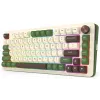 Teclado mecânico Redragon K681CGC-RGB-PRO Cyrus 65% tri-mode, hot-swappable, switches vermelhos, RGB, preto