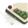 Teclado mecânico Redragon K681CGC-RGB-PRO Cyrus 65% tri-mode, hot-swappable, switches vermelhos, RGB, preto