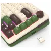 Teclado mecânico Redragon K681CGC-RGB-PRO Cyrus 65% tri-mode, hot-swappable, switches vermelhos, RGB, preto