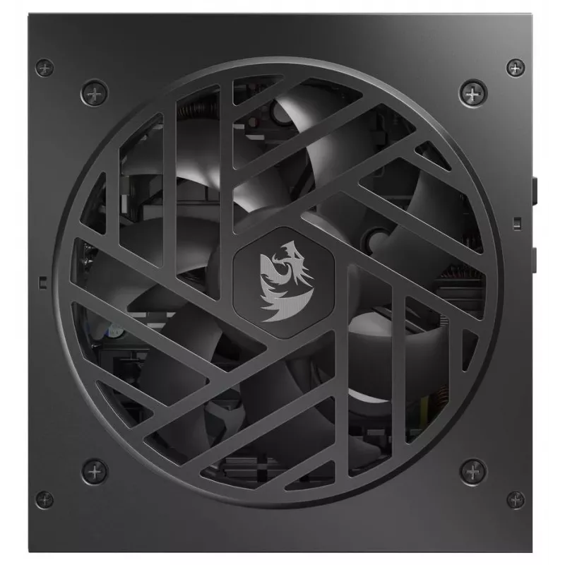 Fonte de alimentação Redragon Master GC-MS03 1000W, 80 PLUS Standard, ATX, não modular, ventoinha 120mm, preto