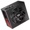 Fonte de alimentação Redragon Master GC-MS03 1000W, 80 PLUS Standard, ATX, não modular, ventoinha 120mm, preto