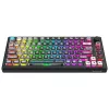 Teclado mecânico Redragon K732MC-RGB-PRO Uranus Pro 82 75%, hot-swappable, RGB, USB-C, preto
