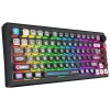 Teclado mecânico Redragon K732MC-RGB-PRO Uranus Pro 82 75%, hot-swappable, RGB, USB-C, preto