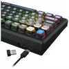 Teclado mecânico Redragon K732MC-RGB-PRO Uranus Pro 82 75%, hot-swappable, RGB, USB-C, preto