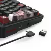 Teclado mecânico gaming Redragon ARTEMIS PRO K719AK-RGB-PRO 75% tri-mode