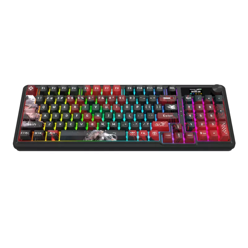 Teclado mecânico gaming Redragon ARTEMIS PRO K719AK-RGB-PRO 75% tri-mode