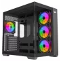 Caixa gaming mid-tower Redragon EVO ARGB GC-623-PRO, preto