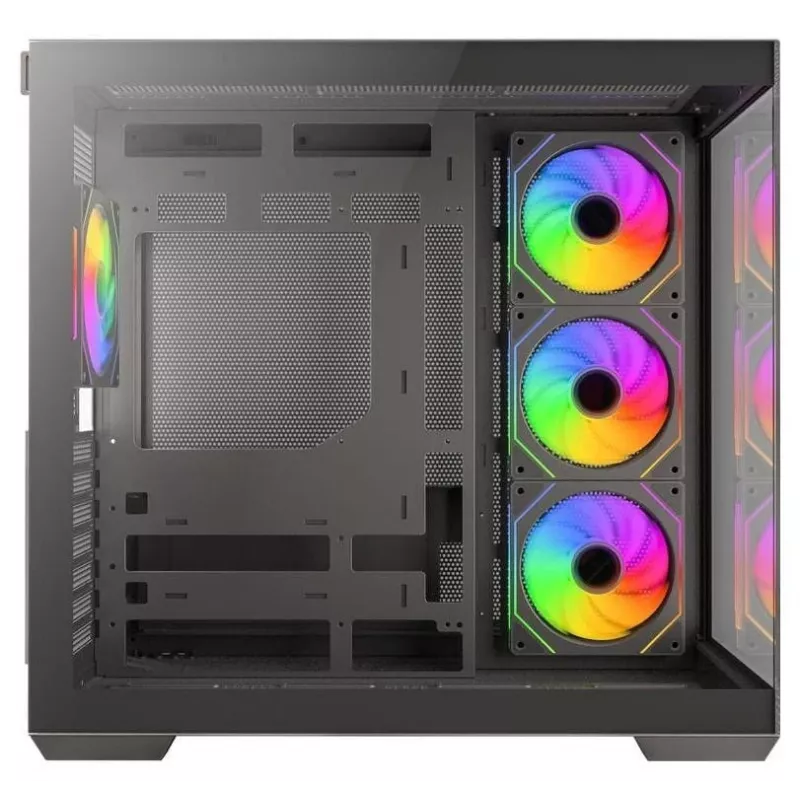Caixa gaming mid-tower Redragon EVO ARGB GC-623-PRO, preto