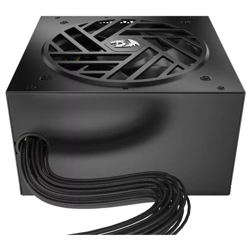 Fonte de alimentação Redragon Guard GC-GU01 550W, 80 PLUS Standard, Active PFC, não modular, ventoinha 120mm, preto