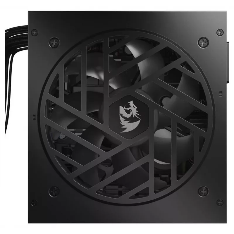 Fonte de alimentação Redragon Guard GC-GU01 550W, 80 PLUS Standard, Active PFC, não modular, ventoinha 120mm, preto