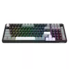 Teclado mecânico Redragon ARLOKKS QMK K742 75% tri-mode, hot-swappable, gasket mount, RGB, preto