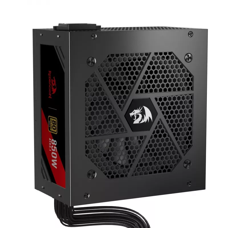 Fonte de alimentação Redragon GC-PS007-SE 850W, 80 PLUS Bronze, ATX, não modular