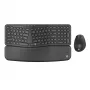 Redragon BS-7162 MAX Conjunto de teclado e rato vertical sem fios, 2,4 GHz, preto
