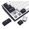 Teclado mecânico Redragon ALCOR QMK K717WB-RGB-PRO, layout 75%, tri-mode, hot-swappable, branco/preto
