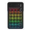 Teclado mecânico Redragon Cove K733-RGB-WL 60% tri-mode, hot-swappable, RGB, preto