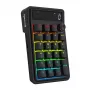 Teclado mecânico Redragon Cove K733-RGB-WL 60% tri-mode, hot-swappable, RGB, preto