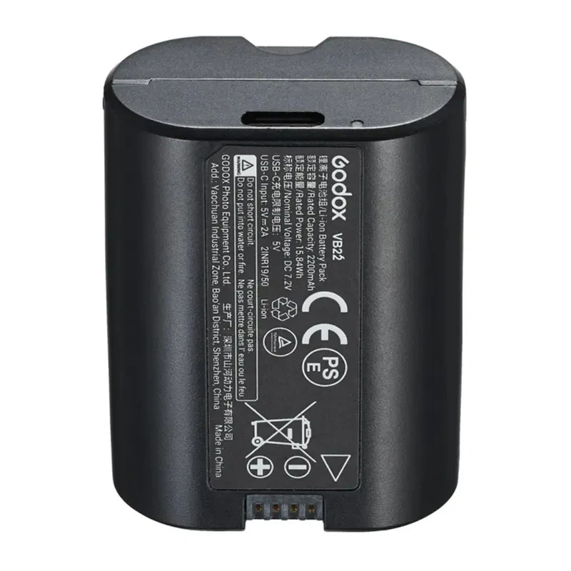 Godox V1 Mid N flash de cabeça redonda para Nikon