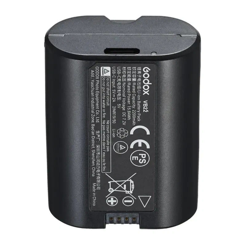 Godox V1 Mid S flash de cabeça redonda para Sony