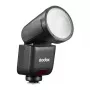 Godox V1 Mid S flash de cabeça redonda para Sony