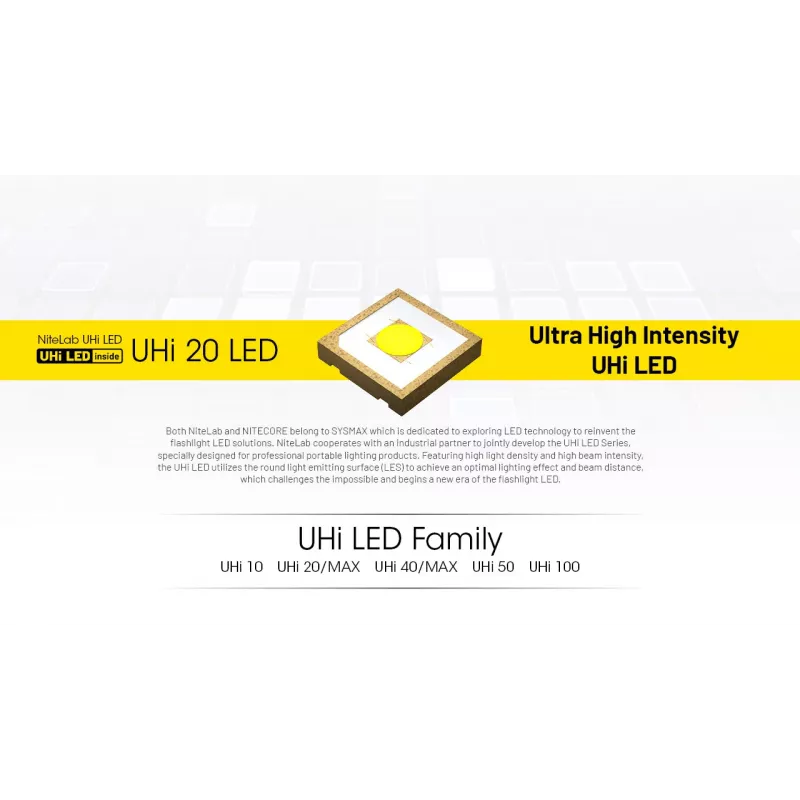 Nitecore MT1C PRO lanterna 600 lúmenes CREE XP-L HD V6 preto