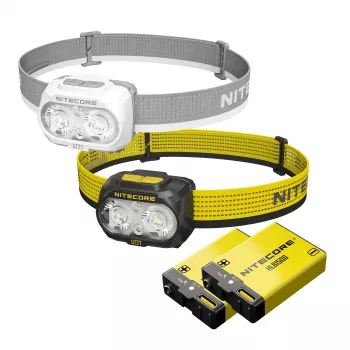Lanterna de cabeça Nitecore UT27 PRO 800 lúmenes USB-C 2025