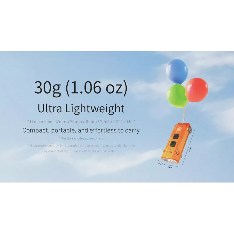 Lanterna de bolso Nitecore TIP3 Orange 720 lúmenes