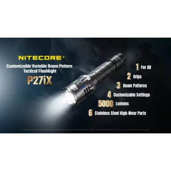 Lanterna tática Nitecore P27iX 5000 lúmenes