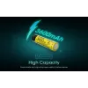 Bateria de iões de lítio Nitecore NL1836HP 3600mAh 18650 Button Top